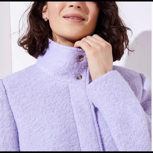 Loft winter coat in lavender - Picture 9 of 9